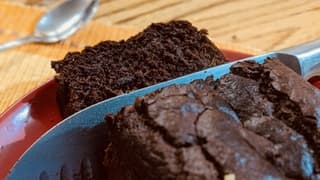 Banana & chocolate cake