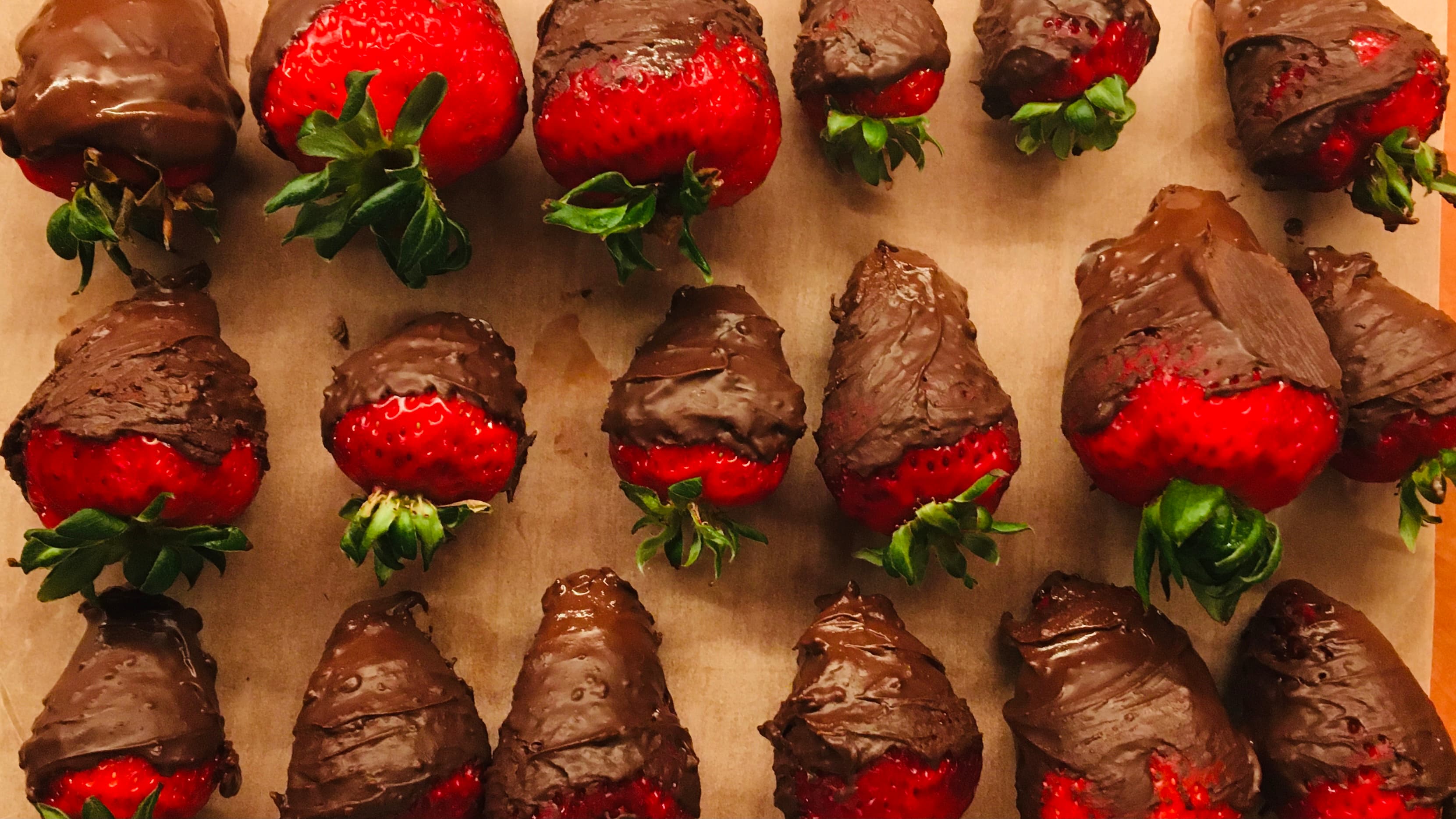Chocolate strawberries