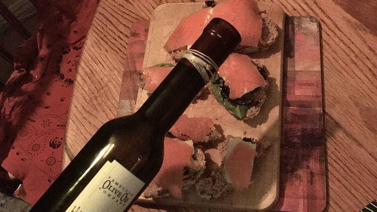 Smoked Salmon on Soda Bread